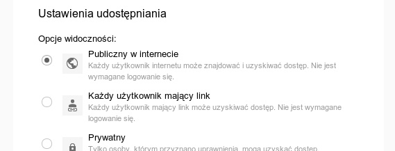 google-dysk-w-serwer-www